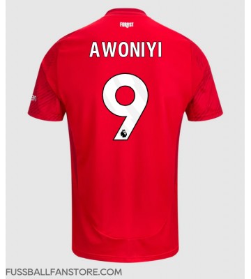 Nottingham Forest Taiwo Awoniyi #9 Replik Heimtrikot 2024-25 Kurzarm